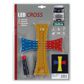 LAMPA Bunting lamp 11440065 Decorative lamp, decorative SMD LED, 81 LEDs, 24V. Cross-shaped, in the colors of the Romanian flag. With cigarette lighter connector. Dimensions: 200 x 250mm, with 185cm cable. 3.