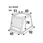 LAMPA Pet carrier 11441112 Premium aluminum alloy pet cage - type 9 - 65 x 92 x ma 70 cm 10.