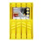 LAMPA Wheel prop wedge 11440992 Plastic, yellow, foldable, DIN76051-E53, length: 463 mm, width: 200 mm, height: 228 mm 6.