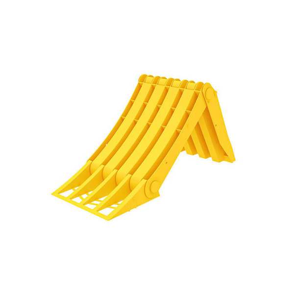 LAMPA Wheel prop wedge 11440992 Plastic, yellow, foldable, DIN76051-E53, length: 463 mm, width: 200 mm, height: 228 mm 1.