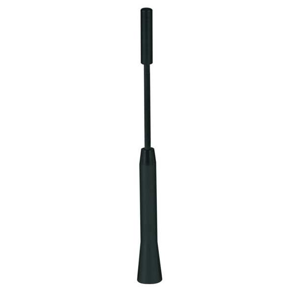 LAMPA Antenne 578909 "Alu-Tech" Antennenstiel für deutsche Autos: VW, Audi, Sitz, Opel, Farbe: Schwarz, Verbindungsdurchmesser: 5 mm 1.