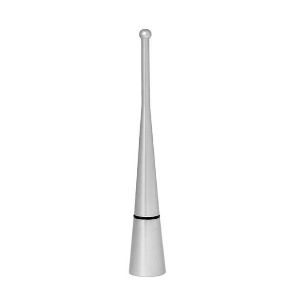 LAMPA Antenne 578930 "Spillo" Alu -Antennenstiel, klein 10 cm, Farbe: Aluminium, Verbindungsdurchmesser: 5 - 6 mm 1.