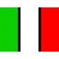 LAMPA Bunting lamp 581932 Décor lamp, LED flag logo in Italian colors, 12 x 9cm, 24V, waterproof. 3.