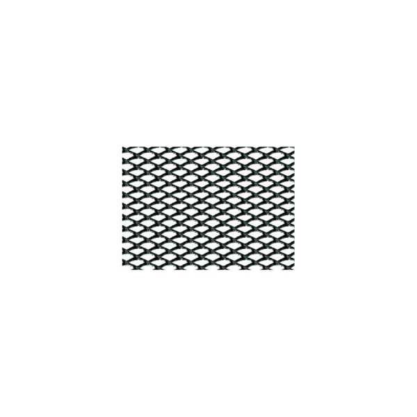 LAMPA Bunting grill 576888 Black, anodized, aluminum, grid size: (2x4mm), full size: 1000x330 mm 1.