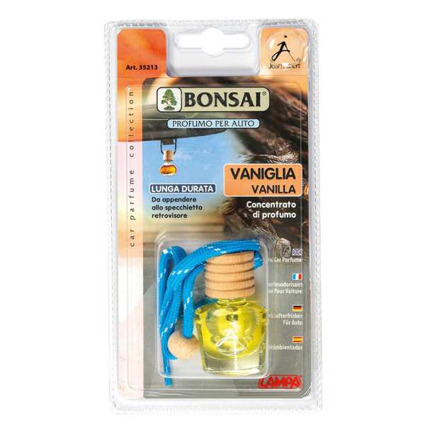 LAMPA Eurofresh  fresher 11025505 Bonsai classic, vanilla scent
Cannot be taken back for quality assurance reasons!