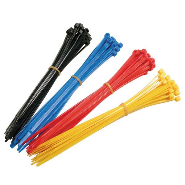 LAMPA Cable ties 579956 4.6*200 mm. 100 pcs/package. In several colors. 1.