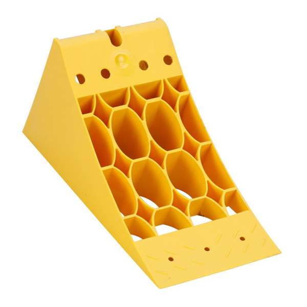 LAMPA Wheel prop wedge 11077554 Plastic, yellow, DIN76051-E36, length: 335 mm, width: 122 mm, height: 147 mm 1.