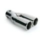 LAMPA Exhaust pipe chrome end