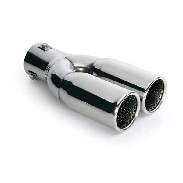 LAMPA Exhaust pipe chrome end 579598 Polished stainless steel for 34-46mm tube diameter, screw. 1.