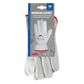 LAMPA Labour safety gloves 11025521 Cohale, white, size 10, thickness: 1.1-1.30 mm, split skin back, approval: CE EN 388 - EN 420 3.