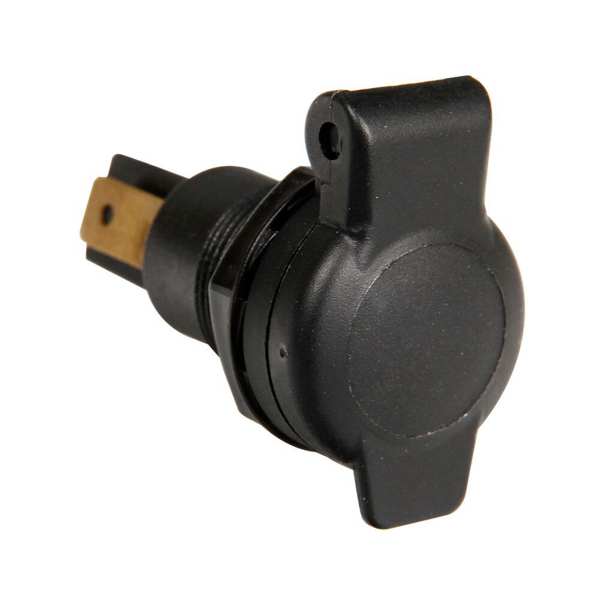 LAMPA Steck plug socket 578840 12/24V Din Steck plug Slaw (max. 16A) with dust protection cap 1.