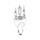 LAMPA Zigarettenanzünder-Verteiler 578852 1x12/24 V (max. 5a) Zigarre leichtere Sockel und 2xusb 5V (max. 2000 m) 5.