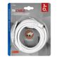 LAMPA TV antenna cable 578884 Coax, cable length: 3 m, with 2 threaded connectors 2.