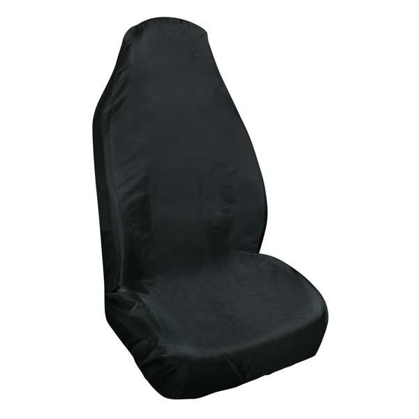 LAMPA Seat cover 579245 Black. Simple installation, universal size, polyester. Not applicable for seats with side airbags! 1.