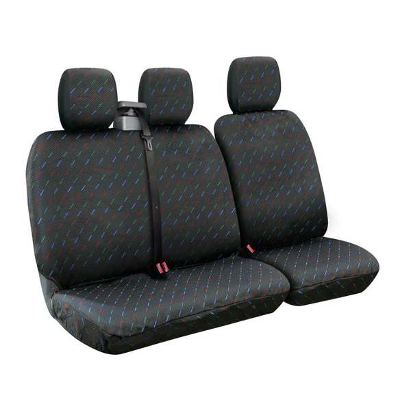 LAMPA Seat cover 579429 For small bass. Premium quality, high abrasion resistant and anti -tear jacquard fabric. Universal. It cannot be used for the side airbag. Gray. 1.