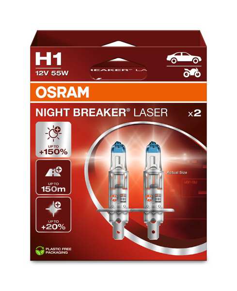 OSRAM Glühlampe 10372199 2 PCs/Blasen
Lampenart: H1, Spannung [V]: 12, Nennleistung [W]: 55, Sockelausführung Glühlampe: P14.5s, Gebindeart: Box
Kann aus Gründen der Qualitätssicherung nicht zurückgenommen werden! 1.