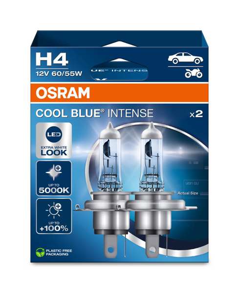 OSRAM Glühlampe 11115031 H4, 60/55 W, Helligkeit: 5000k, 2pcs
Lampenart: H4, Spannung [V]: 12, Nennleistung [W]: 60/55, Sockelausführung Glühlampe: P43t, Gebindeart: Box
Kann aus Gründen der Qualitätssicherung nicht zurückgenommen werden! 1.