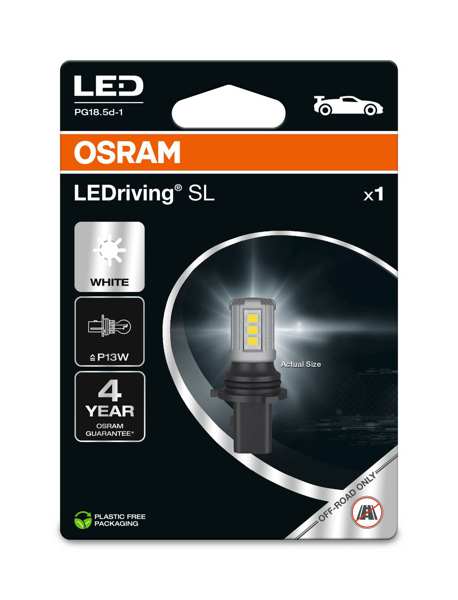 OSRAM LED-Glühbirne 11210428 Offroad-Glühbirne, nicht im Straßenverkehr eingesetzt!
Lampenart: LED, Spannung [V]: 12, Nennleistung [W]: 1,6, Sockelausführung Glühlampe: PG18.5d-1, LED-Lichtfarbe: weiß, Gebindeart: Blisterpack
Kann aus Gründen der Qualitätssicherung nicht zurückgenommen werden! 1.