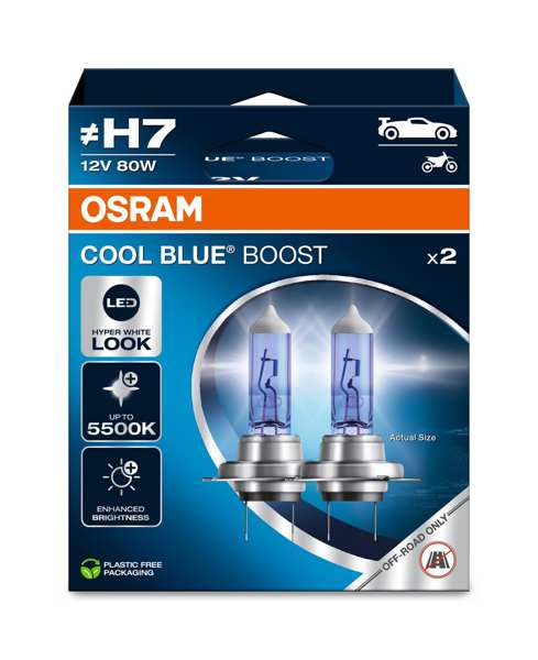 OSRAM Glühlampe 10232398 Lampenart: H7, Spannung [V]: 12, Nennleistung [W]: 55, Sockelausführung: PX26d, Gebindeart: Blisterpack 
Lampenart: H7, Spannung [V]: 12, Nennleistung [W]: 55, Sockelausführung Glühlampe: PX26d, Gebindeart: Blisterpack
Kann aus Gründen der Qualitätssicherung nicht zurückgenommen werden! 1.