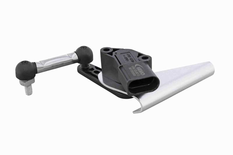 VEMO Sensor für Leuchtweitenregulierung 11454886 Einbauposition: vorne, vorne links, Sensorart: Hebelgeber, Ergänzungsartikel/Ergänzende Info: mit Halter, Anzahl der Steckkontakte: 3, Ergänzungsartikel/Ergänzende Info 2: mit Koppelstange, Steckergehäuseform: D-Form 1.