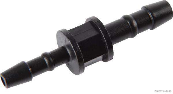 ELPARTS Rohrverbinder 11065414 D1: 3mm, D2: 4 mm, 100 dB/CSOMAG
Schlüsselweite: 7, für Leitungsdurchmesser [mm]: 4, 3, Material: POM (Polyoxymethylen), Anzahl d. Ein-/Ausgänge: 2, Farbe: schwarz, Form: gerade, mit Sechskant
