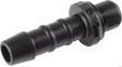 ELPARTS Rohrverbinder 11354322 5 mm. 20 PCs/Paket
Form: gerade, für Leitungsdurchmesser [mm]: 5, Material: POM (Polyoxymethylen), Anzahl d. Ein-/Ausgänge: 2, Farbe: schwarz 1.