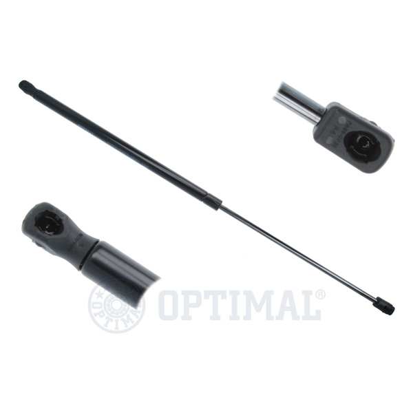 OPTIMAL Gasfeder 11400038 Länge [mm]: 649, Hub [mm]: 266, Ausschubkraft [N]: 320, Gehäusedurchmesser [mm]: 18, Kolbenstangendurchmesser [mm]: 8 1.