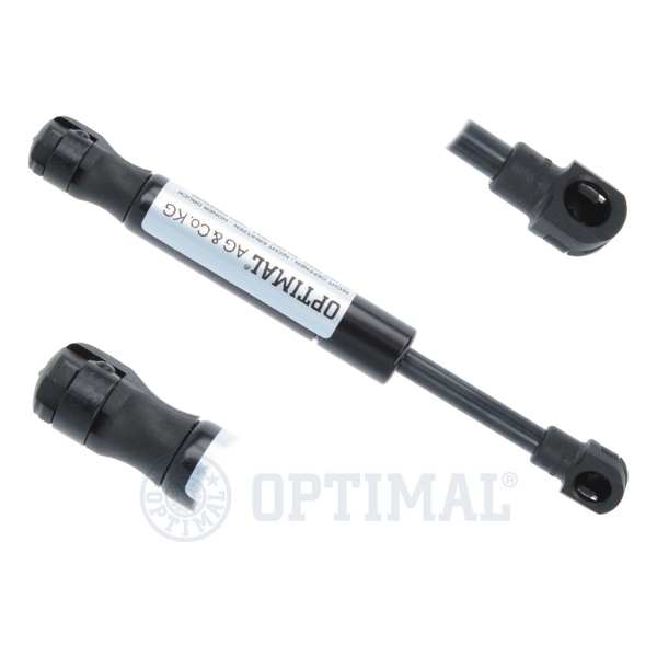OPTIMAL Gasfeder 11400185 Länge [mm]: 168, Hub [mm]: 32, Ausschubkraft [N]: 130, Gehäusedurchmesser [mm]: 18, Kolbenstangendurchmesser [mm]: 8