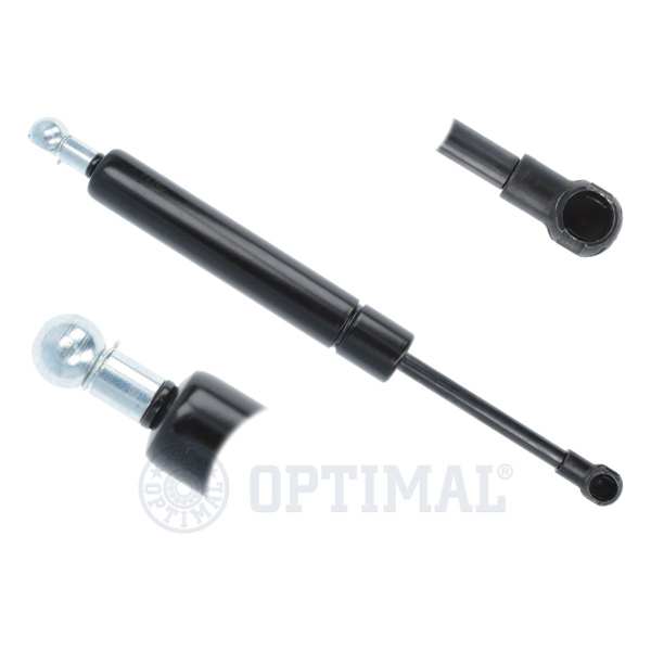 OPTIMAL Gasfeder 11400203 Länge [mm]: 313, Hub [mm]: 76, Ausschubkraft [N]: 1450, Gehäusedurchmesser [mm]: 28, Kolbenstangendurchmesser [mm]: 10 1.