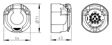 ERICH JAEGER Trailer socket 208826 Number of Poles: 13, DIN / ISO: 11446, Voltage [V]: 12, Mounting Type: not pre-mounted, Version: Economy, Housing material: GRP (Glass fibre Reinforced Plastic), Plug Type: Screw Contact, Contact surface: Copper-tin-(zinc) electrolyte, Packing Type: Box 
Number of pins: 13, DIN / ISO: 11446, Voltage [V]: 12, Mounting Type: not pre-mounted, Version: Economy, Housing material: GRP (Glass fibre Reinforced Plastic), Plug Type: Screw Contact, Contact surface: Copper-tin-(zinc) electrolyte 4.