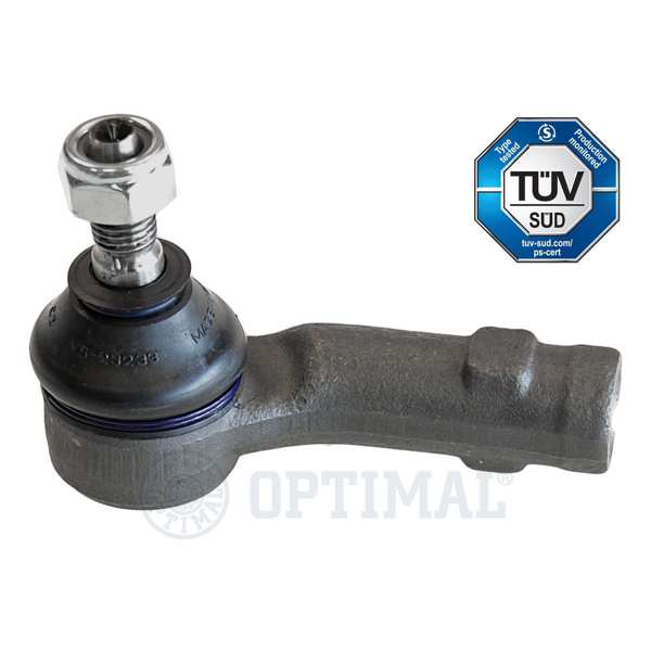 OPTIMAL Spurstangenkopf 27408/1 BAL, M16X1,5, D 14 mm
Einbauposition: Vorderachse links, außen, Fahrgestellnummer (VIN) bis: 70-M-096448, Länge [mm]: 85, Konusmaß [mm]: 12,8, Innengewinde [mm]: M16 x 1,50 RHT F, Außengewinde [mm]: M12 x 1,50 RHT M, Zulassungsart: TÜV®/GS-geprüft