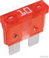 ELPARTS Fuse 927123 5 pcs/blister
Fuse Type: Standard Flat Fuse, Current Strength [A]: 10, Voltage to [V]: 32, Width [mm]: 19,05, Height [mm]: 18,54, Depth [mm]: 5, DIN / ISO: 72581/3C, SAE J 1284, 8820-3, JASO D612, Colour: Red, Packing Type: Blister Pack 1.