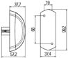 HELLA Width lamp (side-signal) 314982 Fitting Position: Lateral Mounting, Light Design: LED, Rated Voltage [V]: 24, Number of light functions: 1, Lamp Type: LED, Light Function: with marker lamp (LED) 
Fitting Position: Lateral Mounting, Light Design: LED, Voltage [V]: 24, Number of LEDs: 4, Number of light functions: 1, Lamp Type: LED, LED Colour: Red, White, Light Function: with marker lamp (LED), Registration Type: ADR/GGVS approved, ECE approved, CCC approved, Assy./disassy. by qualified personnel required!: 2.