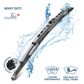 HELLA Wiper blades 909019 Fitting Position: Front, Length [mm]: 900, Length [in]: 36, Left-/right-hand drive vehicles: for left-hand drive vehicles, Wiper blade type: Bracket wiper blade 
Fitting Position: Front, Length [mm]: 900, Length [in]: 36, Wiper blade type: Bracket wiper blade, Left-/right-hand drive vehicles: for left-hand/right-hand drive vehicles, Assy./disassy. by qualified personnel required!: 3.