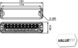 HELLA Rücklicht (universal) 371916 Einbauseite: rechts, Nennspannung [V]: 12, 24, Anzahl der Leuchtefunktionen: 4 Kurzinformation: *** Das HELLA VALUEFIT Prinzip:
Montageart: Anbau, geschraubt, Leuchten-Bauart: LED, Lampenart: LED, Spannung [V]: 12, 24, Einbauposition: rechts, Breite [mm]: 49, Länge [mm]: 191, Leuchtefunktion: mit Rückfahrlicht, mit Blinklicht, mit Bremslicht, mit Schlusslicht, Anzahl der Leuchtefunktionen: 4, Steckerausführung: offene Kabelenden, Zulassungsart: ECE-geprüft, Lichtscheibenfarbe: glasklar, Montage 2.