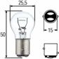 HELLA Bulb 364990 2 pcs/blister
Socket Type: BAY15d, Bulb Type: P21/ 5W, Voltage [V]: 12, Rated Power [W]: 21/5 Technical Information: Double the life of standard bulbs. Ensures safe driving during day and night.
Cannot be taken back for quality assurance reasons! 2.