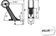 HELLA Umrißleuchte 367699 LED -Lampe, Weiß / Rot, Ausrüstung: vertikal, rechts, Spannung: 10 - 30 V.
Einbauposition: rechts, seitlicher Anbau, Leuchten-Bauart: LED, Zulassungsart: ECE-geprüft, Anzahl der LEDs: 8, Anzahl der Leuchtefunktionen: 2, Befestigungsart: für senkrechte Befestigung, Form: gewinkelt, Lampenart: LED, Leuchtefunktion: mit Positionslicht, mit Schlusslicht, Winkel [°]: 60, Spannung [V]: 12, 24, Montage/Demontage durch Fachpersonal erforderlich!:  Kurzinformation: *** Das HELLA VALUEFIT Prinzip: Durch 2.