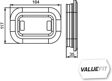 HELLA Rückfahrscheinwerfer (universal) 371933 Montageart: Einbau, Nennspannung [V]: 12, 24, Anzahl der Leuchtefunktionen: 1, Lampenart: LED Kurzinformation: *** Das HELLA VALUEFIT Prinzip:
Montageart: Einbau, Leuchten-Bauart: LED, Lampenart: LED, Spannung [V]: 12, 24, Einbauposition: hinten, Länge [mm]: 164, Leuchtefunktion: mit Rückfahrlicht, Anzahl der Leuchtefunktionen: 1, erfüllt ECE-Norm: R23, R10, Steckerausführung: offene Kabelenden, Schutzart (IP-Code): IP67, Kabellänge [mm]: 200, Lichtscheibenfarbe: glasklar, Anzahl der LEDs: 24, 2.