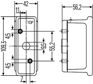 HELLA Umrißleuchte 396386/2 rechte
Montageart: Anbau, geschraubt, Einbauposition: rechts, seitlicher Anbau, Ergänzungsartikel/Ergänzende Info 2: ohne Glühlampen, Spannung [V]: 12, 24, Anzahl der Leuchtefunktionen: 3, Gehäusefarbe: schwarz, Leuchten-Bauart: Halogen, Lampenart: R10W, Leuchtefunktion: mit Rückstrahllicht, mit Seitenmarkierungslicht, mit Umrisslicht, Lichtscheibenfarbe: gelb, weiß/rot, Zulassungsart: ECE-geprüft, ADR/GGVS-geprüft, Montage/Demontage durch Fachpersonal erforderlich!: 3.