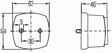 HELLA Umrißleuchte 397822/2 Mit Rückstrahler, Befestigungsart: Schraubverbindung, Lampentyp: C5W, Spannung [V]: 12, 24, Einbauseite: links, rechts, Höhe [mm]: 46, Breite [mm]: 62, Länge [mm]: 62, Schutzart (IP-Code): IP5K4K, IPX9K, ECE-Norm: R3, R19, Gehäusetyp: Kunststoffgehäuse, Streuglasfarbe: gelb, Leistungsaufnahme [W]: 5, Zusatzartikel/Zusatzinfo: ohne Glühlampe
Montageart: Schraubanschluss, Anbau, Befestigungsart: für waagerechte Befestigung, für senkrechte Befestigung, Leuchten-Bauart: Halogen, Lampenart: C5W, Spa 2.