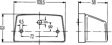 HELLA Nummernschildbeleuchtung (universal) 376021/2 Montageart: Anbau, Schraubanschluss, Leuchten-Bauart: Halogen, Lampenart: R10W, Spannung [V]: 6, 24, 12, Einbauposition: links, rechts, außen, Höhe [mm]: 62, Breite [mm]: 58, Länge [mm]: 110, Leuchtefunktion: mit Kennzeichenlicht, Anzahl der Leuchtefunktionen: 1, erfüllt ECE-Norm: R4, Zulassungsart: ECE-geprüft, SAE-geprüft, Gehäusefarbe: schwarz, Lichtscheibenfarbe: glasklar, Ergänzungsartikel/Ergänzende Info 2: ohne Glühlampen, Montage/Demontage durch Fachpersonal erforderlich!: 2.