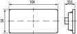 HELLA Umrißleuchte 396422/2 LED, Gelb, 24 V
Montageart: geklebt, Anbau, Befestigungsart: für waagerechte Befestigung, Leuchten-Bauart: LED, Lampenart: LED, Spannung [V]: 24, Einbauposition: rechts, links, Höhe [mm]: 34, Breite [mm]: 54, Länge [mm]: 104, Leuchtefunktion: mit Rückstrahllicht, mit Seitenmarkierungslicht (LED), Anzahl der Leuchtefunktionen: 2, Schutzart (IP-Code): IP5K9K, erfüllt ECE-Norm: R3, Anzahl der LEDs: 4, LED-Lichtfarbe: gelb, Kabellänge [mm]: 500, Gehäusetyp: Gehäuse mit Kunststoff-Deckel, Gehäusefar 2.