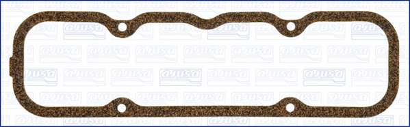 AJUSA Valve cover gasket 802043 Thickness [mm]: 4, Width [mm]: 104, Length [mm]: 398