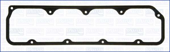 AJUSA Valve cover gasket 802332 Material: Steel Elastomer, Width [mm]: 127, Length [mm]: 500