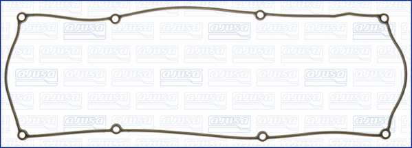 AJUSA Valve cover gasket 802800 Width [mm]: 195, Length [mm]: 555