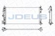 JDEUS Radiator 10655937 For aluminum, plastic, automatic transmission, climate -mounted vehicles
Supplementary Article/Info 2: without bore for sensor, Radiator type: Brazed cooling fins, Cooling fins material: Aluminium, Water Tank Material (radiator): Plastic, Core Length [mm]: 680, Core Width [mm]: 388, Core Depth [mm]: 16, Quality/ Grade: AM 2.