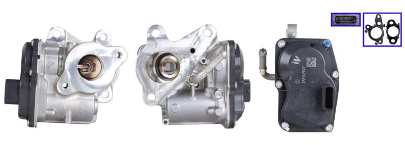 DRI EGR valve 11024464 Renovated. Returned products must be returned in the original boxes supplied by BORG!
Operating Mode: Electric, Supplementary Article/Supplementary Info: with gaskets/seals 1.