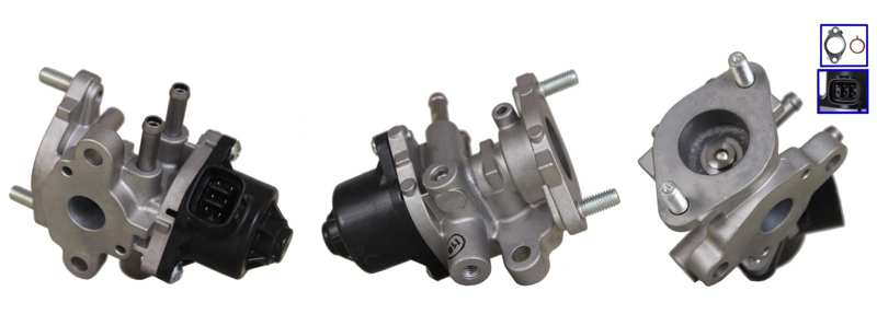 DRI EGR valve 11111990 Renovated. Returned products must be returned in the original boxes supplied by BORG!
Supplementary Article/Supplementary Info: without EGR cooler, Number of connectors: 6, Connector Shape: rectangular, Cooling Type: Water-cooled, for manufacturer number: AISAN