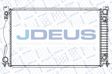 JDEUS Radiator 291357 Radiator type: Brazed cooling fins, Cooling fins material: Aluminium, Water Tank Material (radiator): Plastic, Core Length [mm]: 678, Core Width [mm]: 428, Core Depth [mm]: 32, Connection Diameter 1 [mm]: 39, Inlet Diameter 1 [mm]: 39, Quality/ Grade: AM 2.