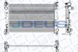 JDEUS Radiator 291476 Aluminum/plastic
Radiator type: Brazed cooling fins, Cooling fins material: Aluminium, Water Tank Material (radiator): Plastic, Core Length [mm]: 620, Core Width [mm]: 391, Core Depth [mm]: 16, Quality/ Grade: Premium, Emission Standard: Euro 5 2.